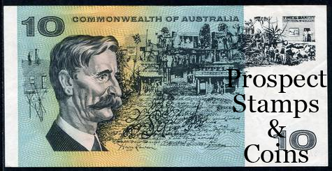 Australian Banknotes Australian Decimal Paper Banknotes 1966 Ten