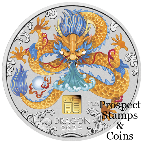 Lunar Year Coins Year Of The Dragon Kilo Silver Coin With