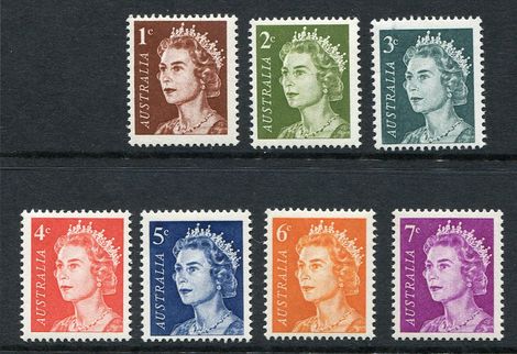 Stamps - Australian :: Australian Decimal MUH Stamps :: 1966 Queen ...