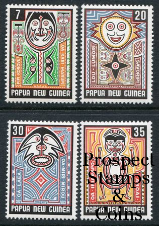 Stamps - World :: Papua New Guinea MUH Stamps :: 1977 Myths (4) - Papua ...