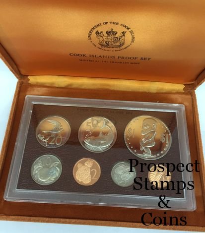 World Coins :: 1975 Cook Island Seven Coin Proof Set