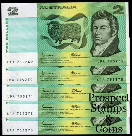 Australian Banknotes :: Australian Decimal Paper Banknotes :: 1985 Two ...